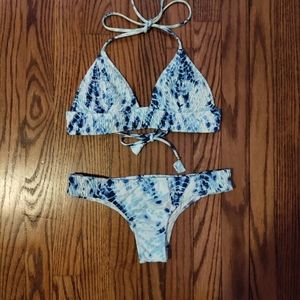Two piece bathing suit
